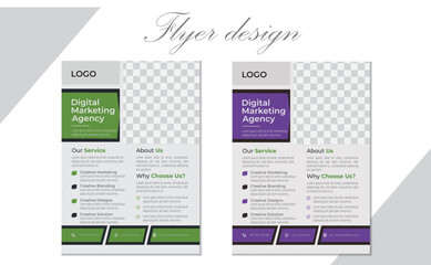 abstract business flyer, Business Flyer Brochure Template Design, back page a4 flyer design template for print, flyer