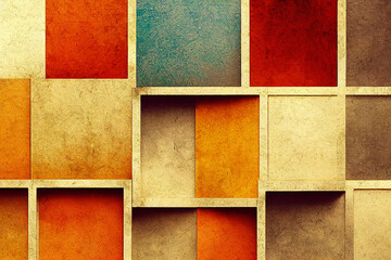 Squares abstract background texture