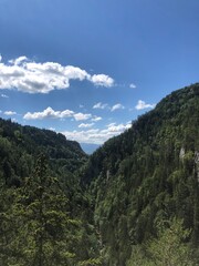 Obraz premium mountains and clouds