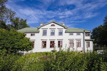 Fototapeta na wymiar Historic buildings in Østersund,Sweden,Europe