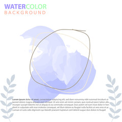 minimalist design background in soft rainbow pastel color. Square abstract brush watercolor banner template for social media post, cover, poster, gift card, brochure, flyer, invitation, placard
