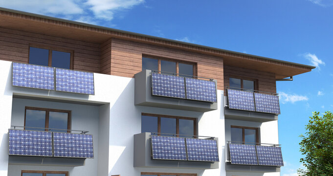 Balcony power plants - small home solar systems