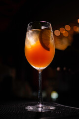Glass of orange