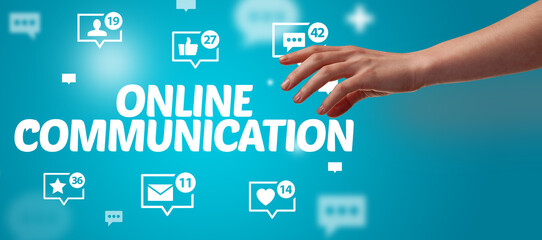 Close-Up Of Cropped Hand Pointing