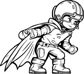 Fototapeta premium children, coloring, page, superhero, hero, climate, change, action, boy, painting, drawing, child, comic, cartoon, flight mode, rescue, ausmalen, Malbuch, 