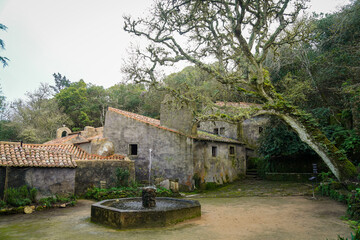 Altes Kork Kloster in Portugal