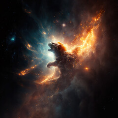 tiger in universe