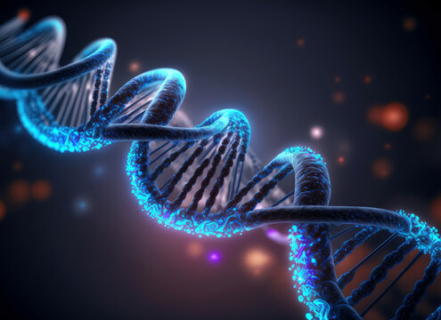 DNA Helix - Generative AI