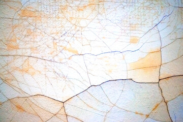 cracked paint on the wall. abstract background texture