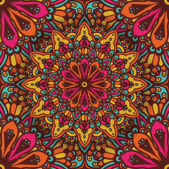 Mandala seamless pattern