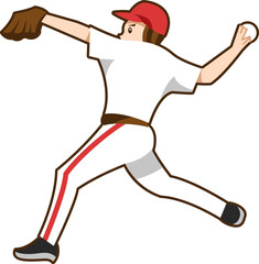 Baseball png graphic clipart design