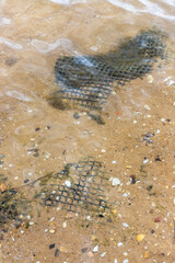 Mariculture at Ria Formosa, Cacela Velha, Algarve