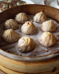 chinese steamed dumplings