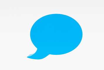 message chat icon 3d illustration minimal rendering on Chelsea Cucumber background.