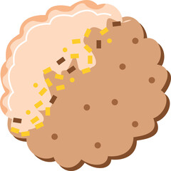 cookie png graphic clipart design