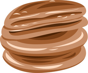 Hotteok png graphic clipart design