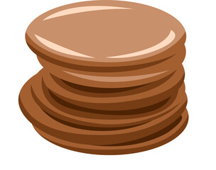 Hotteok png graphic clipart design