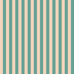 Beige and aqua striped  background. Abstract pastel background with vertical stripes.