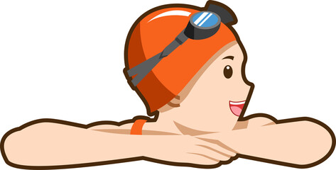 swimming png graphic clipart design