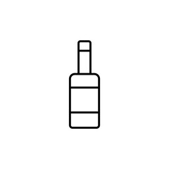 bottle icon. outline icon