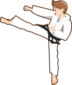 Kick Clipart