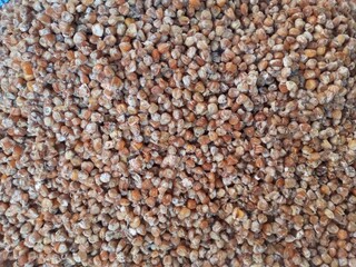 background of buckwheat