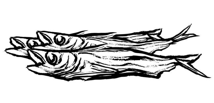 Dried Pollack, Korean traditional dried fish