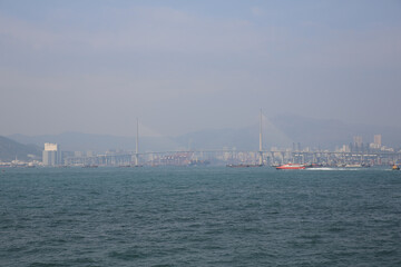 23 Feb 2013 the landscape of Victoria Harbour, hk
