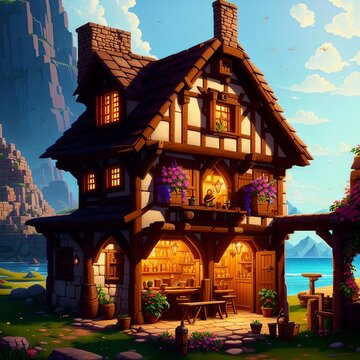 Fantasy Tavern Exterior