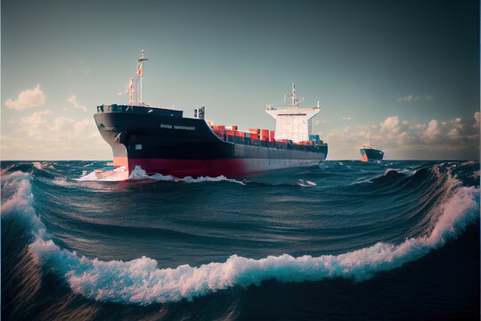 Cargo Ships They Were In The Middle Of The Sea  2 4.jpg