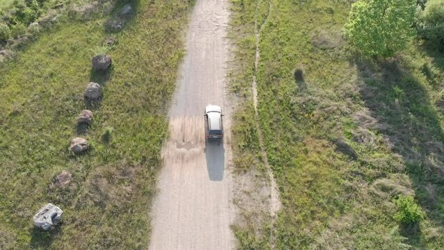 Isolated Vehicle Off Road