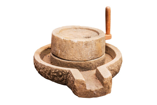 Ancient manual stone mill