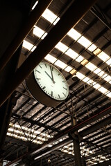The railway clock