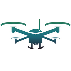 blue drone, green drone