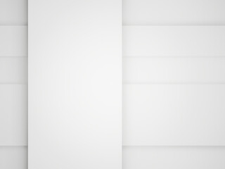 Whtie layered paper cut background.