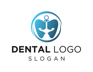 Logo design about Dental on a white background. created using the CorelDraw application.