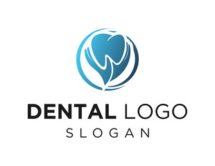 Logo design about Dental on a white background. created using the CorelDraw application.