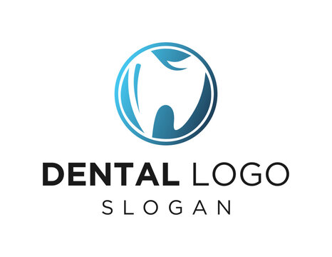 Logo design about Dental on a white background. created using the CorelDraw application.