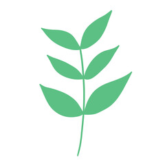 Green Leaves Illustration