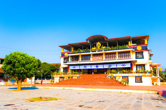 Tibetan Monastery at Mundgod town in Karnataka,India.