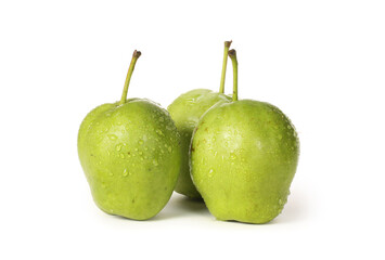 Tasty pear isolated on white background 