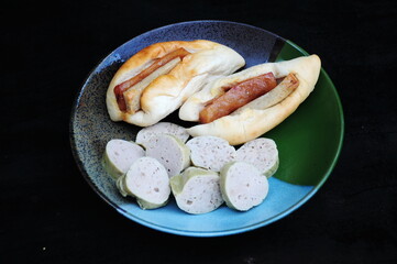 Vietnamese Sandwich and Pork Sausage