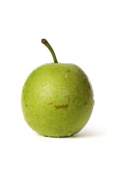 Chinese pear on white background