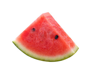 Sliced of watermelon isolated transparent png