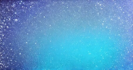 blue glitter background, illustration, Generative AI