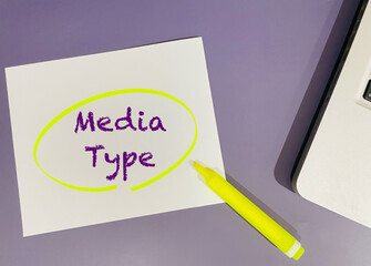 media type