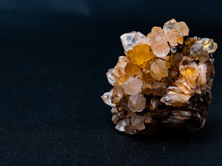 Picture of a yellow citrine stone