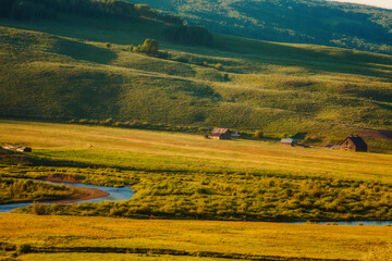 Fields in Crested Butte, Colorado