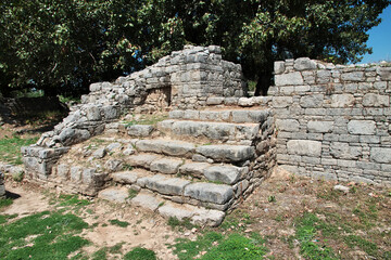 Taxila, Dharmarajika stupa and monastery, Pakistan