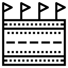 racing line icon style